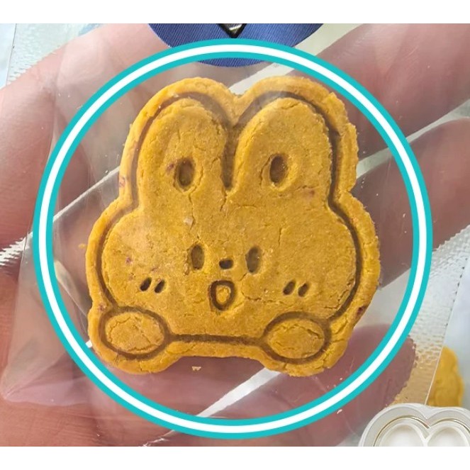 พิมพ์คุกกี้ลายกระต่าย cookie cutter