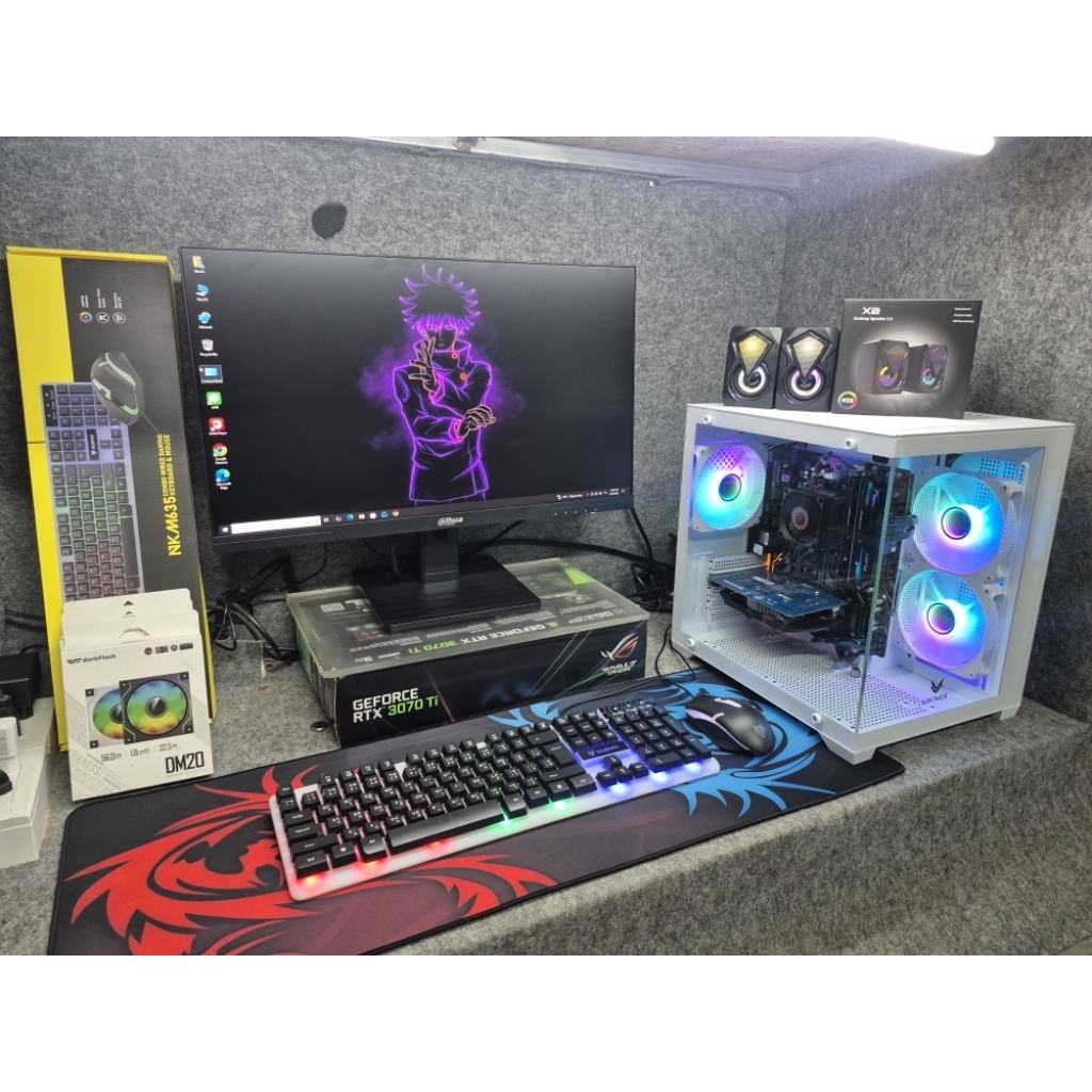 คอมพิวเตอร์ PC ครบชุดพร้อมใช้งาน Cpu R5 1600