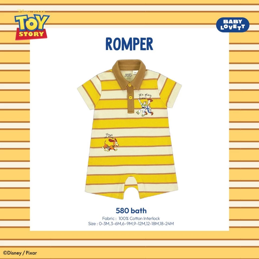 [Babylovett] 20 Toy Story - Romper