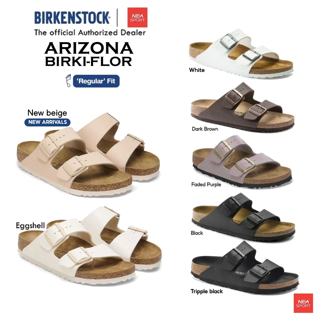[รุ่นยอดฮิต ลิขสิทธิ์แท้] BIRKENSTOCK ARIZONA BF Birko-Flor รองเท้าแตะ รุ่นฮิต ทรงมาแรง ได้ทั้งชายหญิง