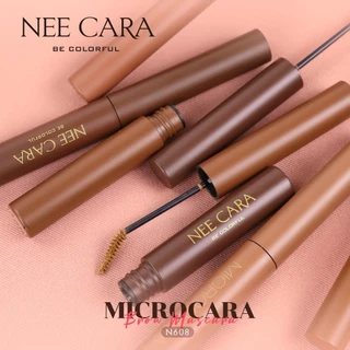 (เฉพาะLIVE) นีคาร่า NEE CARA มาสคาร่า มาสคาร่าปัดคิ้ว หัวแปรงสลิม 6 กรัม N608