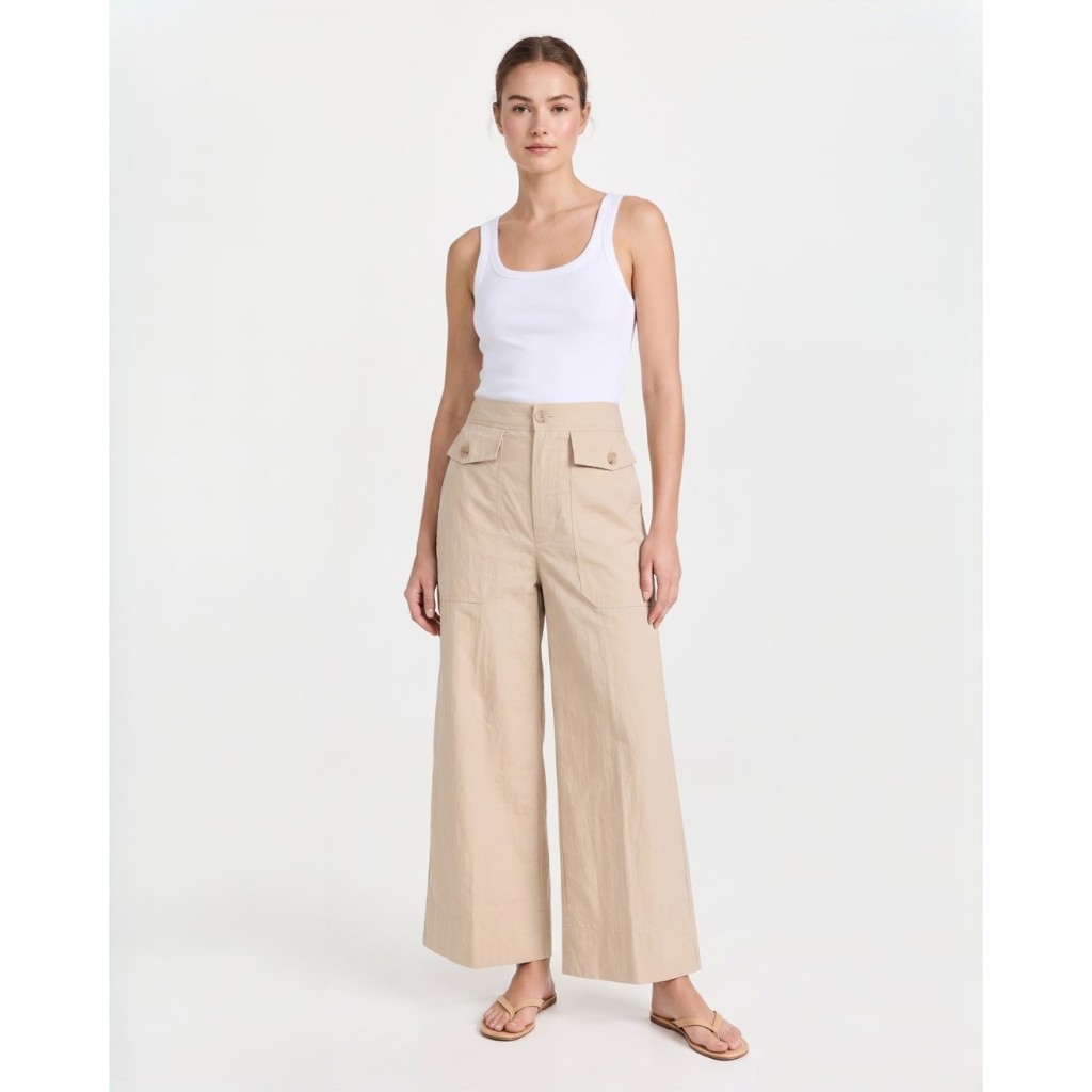 TANGO TANGERINE - PORTIA PANTS กางเกงทรงขากว้าง
