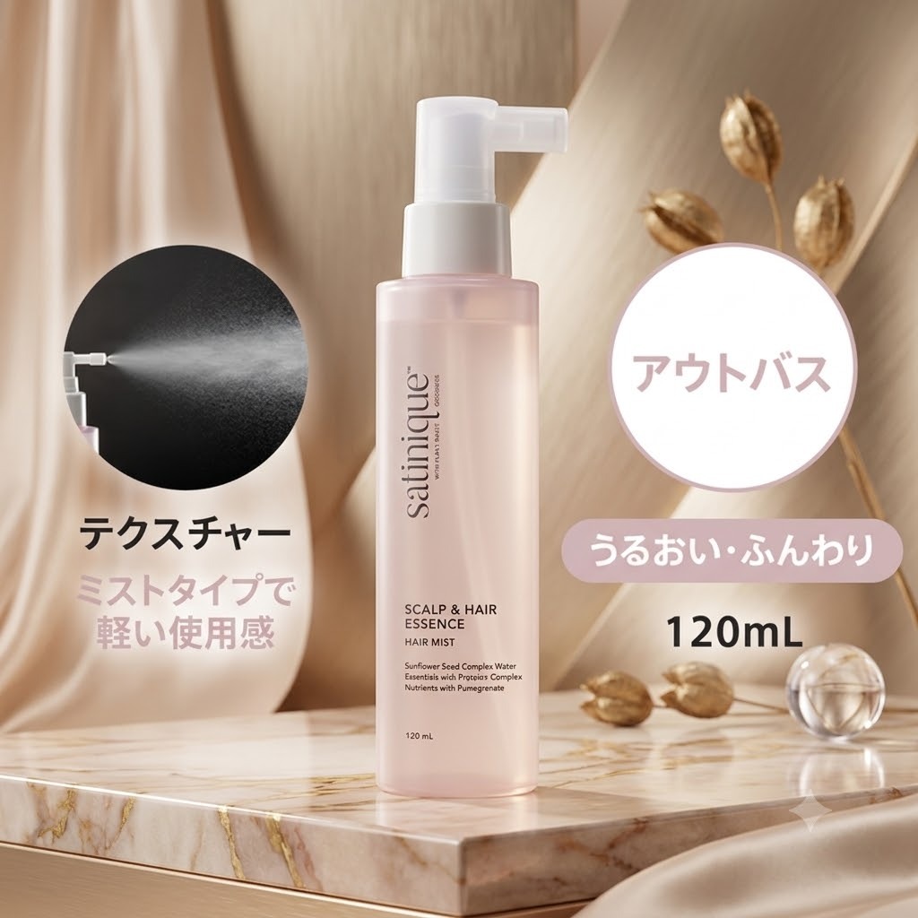 Satinique Scalp & Hair Essence 120 ml. (Japan)