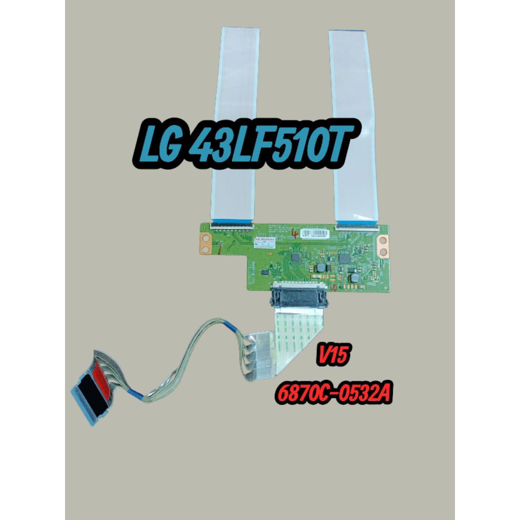 บอร์ดทีคอนทีวี LGรุ่น43LF510Tพร้อมชุดสายแพร