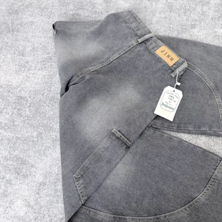 #588-1 (XS-6XL) กางเกงยีนส์ทรงบาเรล baggy สำหรับสาวอวบ กระบอกใหญ่ พร้อมส่งจากไทย ดูตารางไซส์ก่อนสั่งซื้อ
