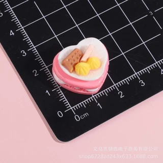 J032Cชุดเค้กสามมิติของเล่นจิ๋วดีไอวาย 10 ชิ้น