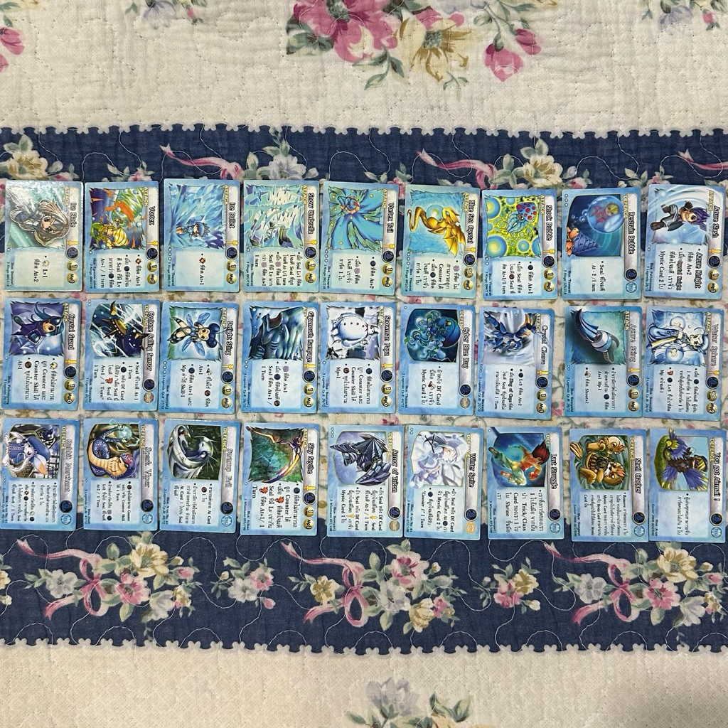 การ์ด Summoner Trinity - Mystic card ธาตุน้ำ