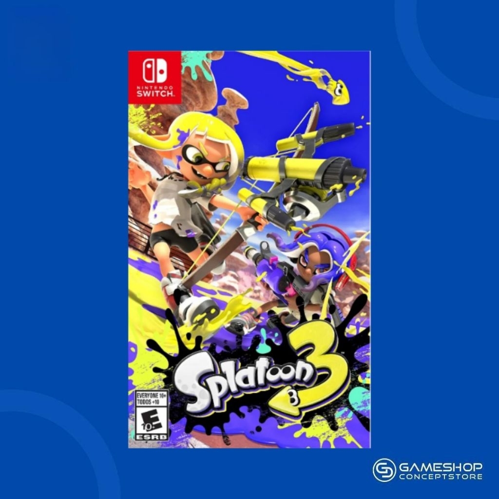[ส่งด่วน ไม่มีของแถม] Nintendo Switch : NS Splatoon 3 (English) (Us-Asia)