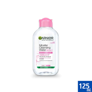 การ์นิเย่ ไมเซล่า คลีนซิ่ง วอเตอร์ 125ml | Garnier Micellar Cleansing Water 125ml