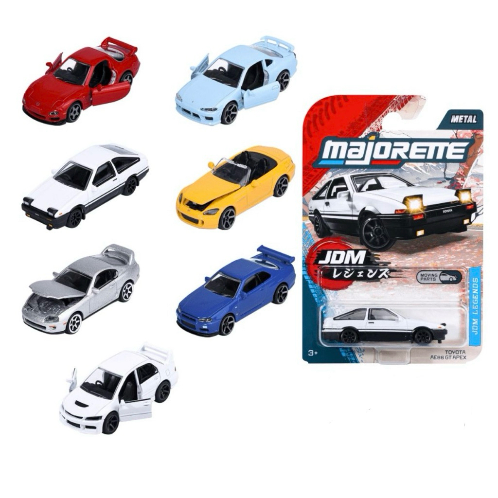C2Kun|รถเหล็กมาจอเร็ตต์ Majorette JDM Legend สายรถญี่ปุ่นน่าสะสม