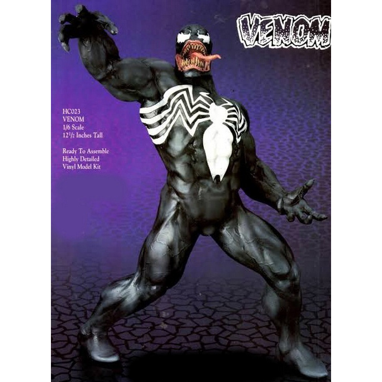 Marvel Spiderman Dark Hero Venom เวน่อม มาเวล 1/6 ไวนิล โมเดล ฟิกเกอร์ Vinyl model figure kit