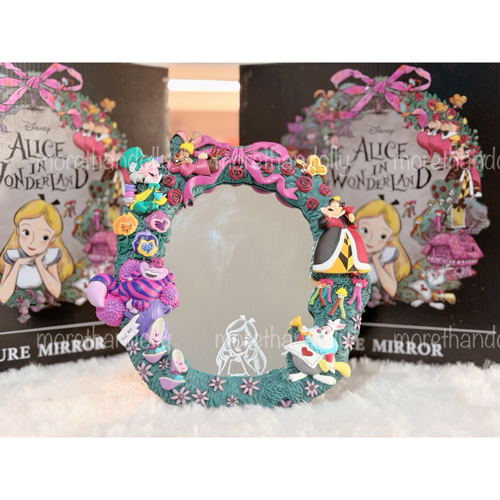 ❤️พร้อมส่งที่ไทย❤️Alice in Wonderland Stand Mirror - DISNEY ALICE IN WONDERLAND 75TH ANNIVERSARY