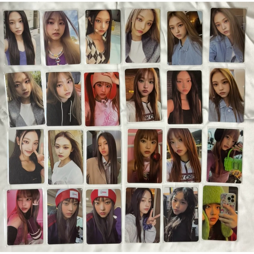 Newjeans photocard NWJNS OMG photocard ของแท้ 100% Haerin Hanni minji hyein