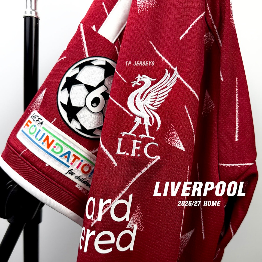 เสื้อฟุตบอล Liverpool 2026/27 Home เสื้อลิเวอร์พูล