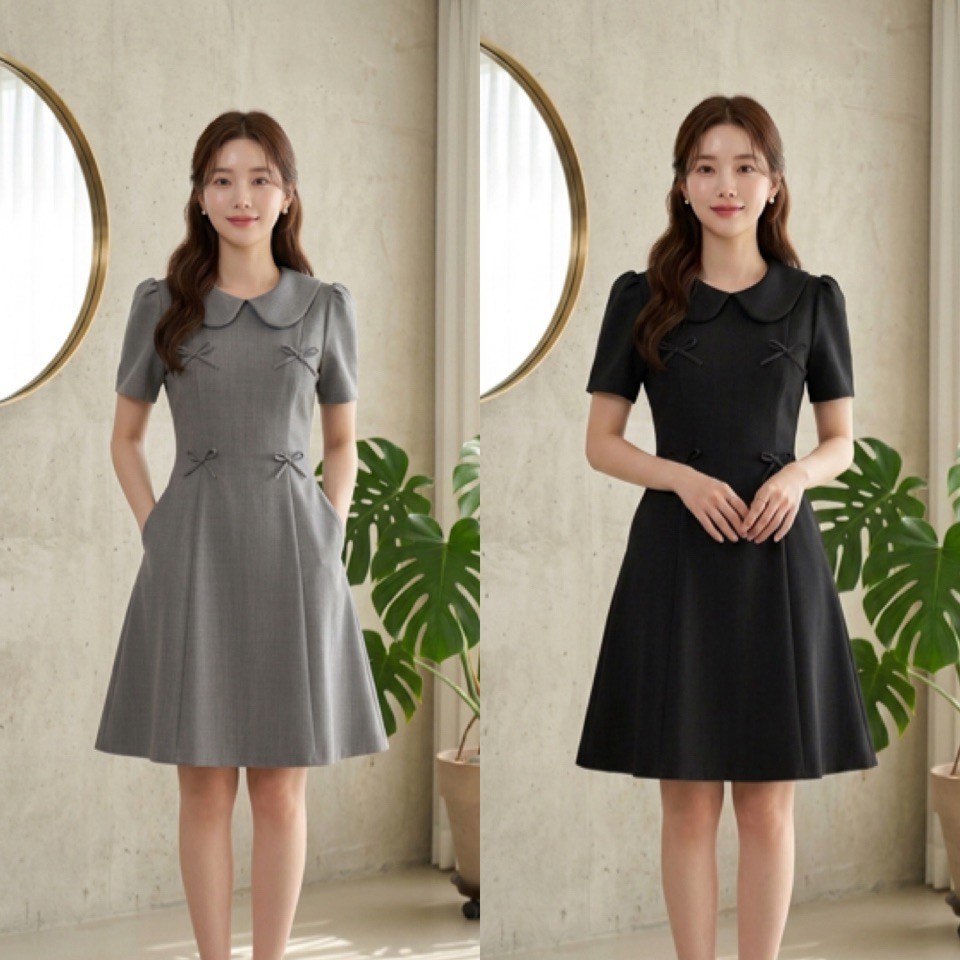 Dress By Papid เดรสทำงาน เดรสแฟชั่น รหัส661