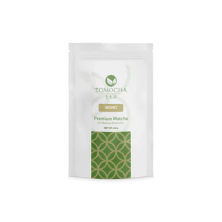 Home Brista TOMOCHA 100% Nishio “Nutty” Premium Matcha Powder ผงชาเขียวมัทฉะบริสุทธิ์ สำหรับทำเครื่องดื่ม