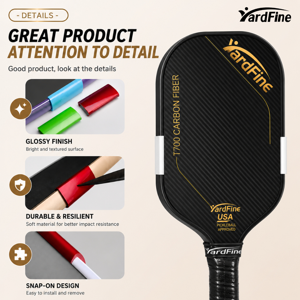 คลิปพลาสติกเพิ่มน้ำหนักไม้พิคเคิลบอล Pickleball Paddle Edge weight clip อุปกรณ์เสริมแร็กเก็ต