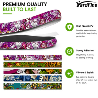 Pickleball Paddle Edge Strip Protective Sticker- Racket สติกเกอร์ติดขอบกันรอยไม้พิคเคิลบอล