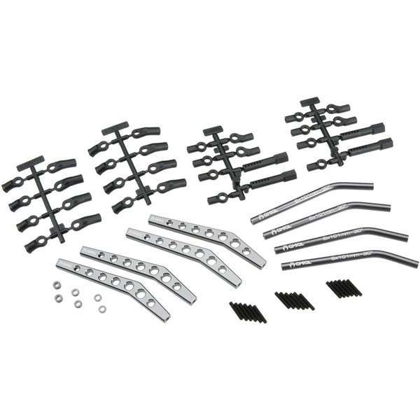 *ชุดลิ้งค์ AX30434 : Axial XR10 Stage 3 Aluminum Hi-Clearance Links Kit