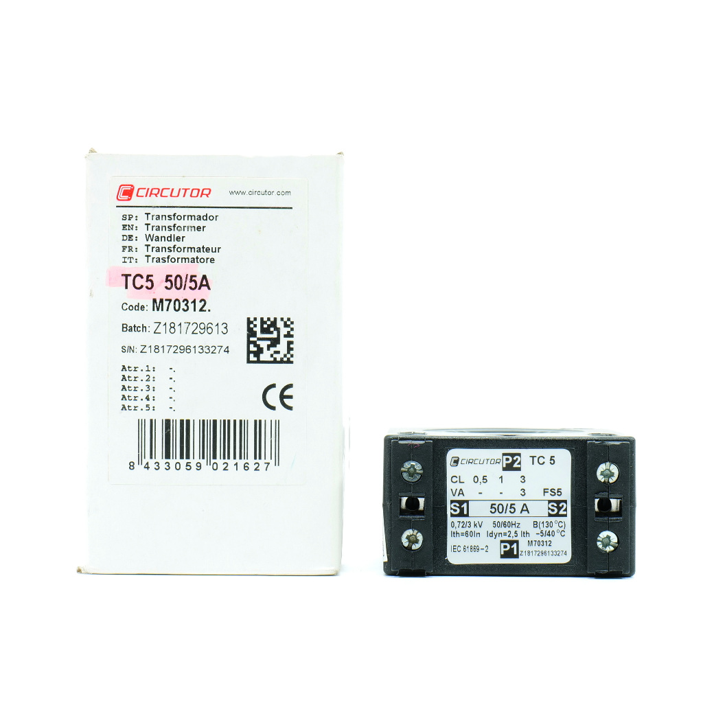 M70312 CIRCUTOR TC5 50/5A Current Transformer