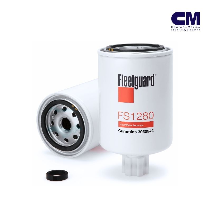FS1280 กรองเชื้อเพลิงแยกน้ำ ยี่ห้อ Fleetguard