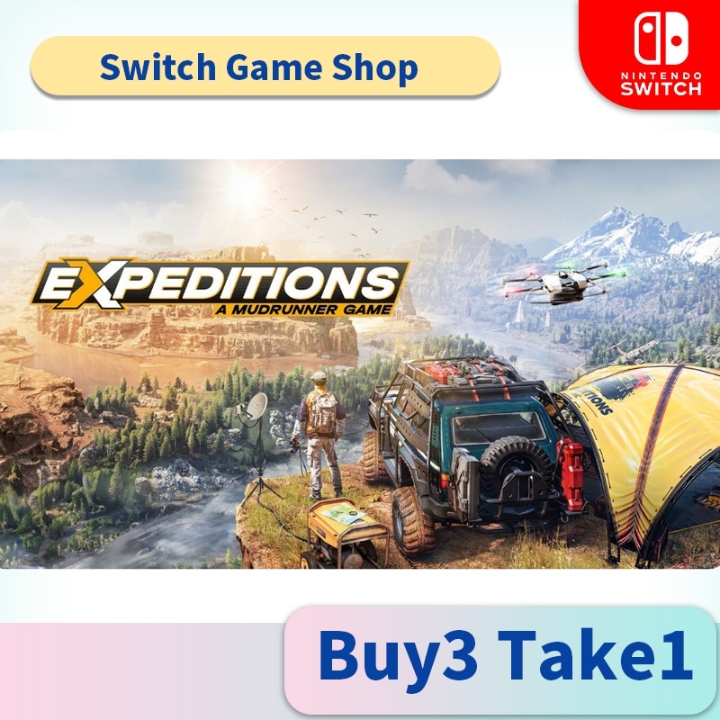 Expeditions: A MudRunner Game Nintendo Switch Game （BUY 3 TAKE 1)