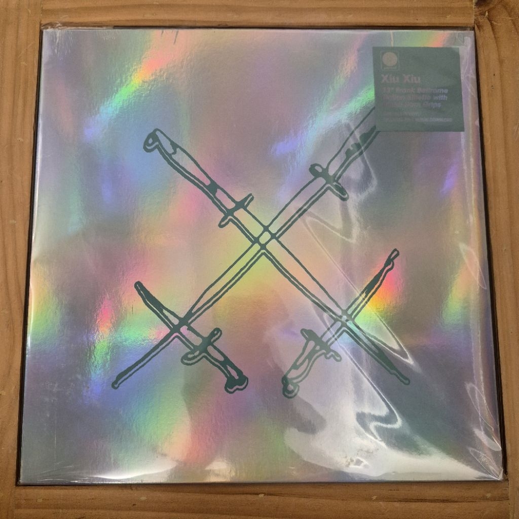 (LP) Xiu Xiu - 13" Frank Beltrame Italian Stiletto With Bison Horn Grips Vinyl แผ่นเสียงในซีลมือหนึ่