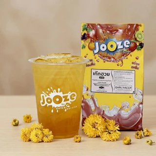 Jooze ผงเก๊กฮวย น้ำเก๊กฮวยสำเร็จรูป 350g ชงน้ำเย็นได้ 1 ถุงได้ 5.6-6 ลิตร น้ำสมุนไพร จูซ