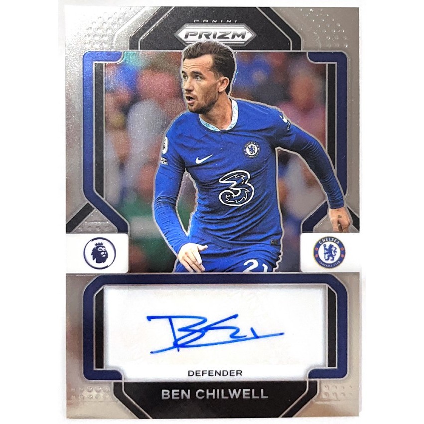 การ์ดนักฟุตบอลลายเซ็น Panini Prizm Premier League Soccer Cards 2022/23 ของแท้ 100%