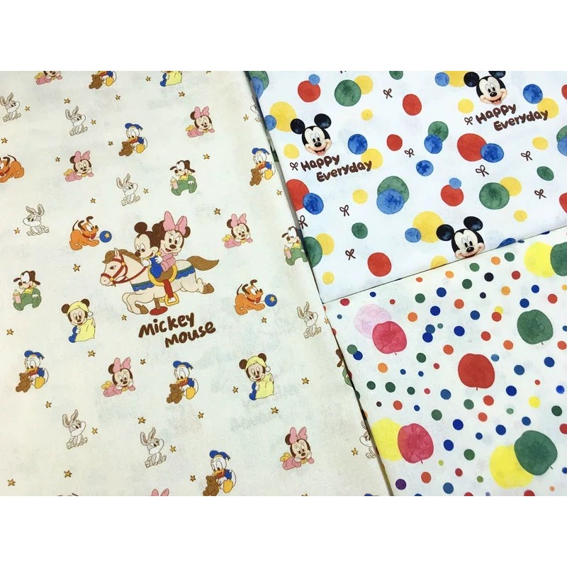 Preorder-ผ้าคอตตอนแท้100%_พิมพ์Digital หน้ากว้าง 110ซม.(44นิ้ว) ผ้าเมตร ผ้านำเข้า