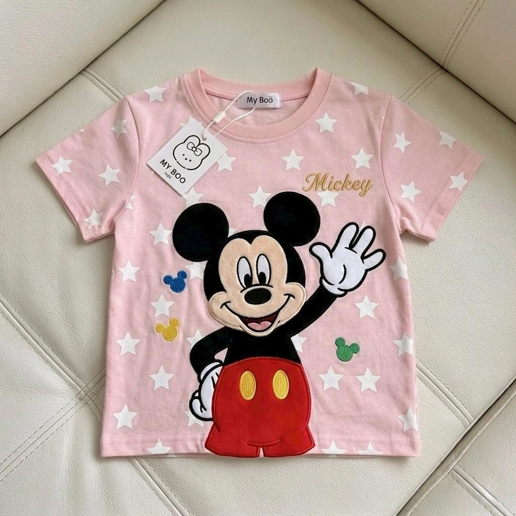 เสื้อยืดเด็ก ลูกสาว ลูกชาย คอลใหม่ค่า น่ารักกเป็นบ้า งานพิมพ์