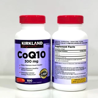 CoQ10 300 mg 100 Softgels วิตามินนำเข้าจากUSAแท้100%