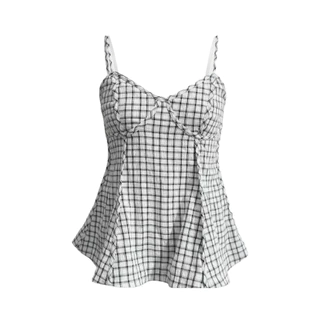 Yanis scotty top สายเดี่ยวชายระบาย Basicselected
