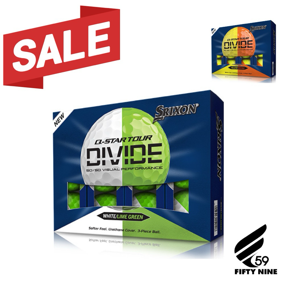 Srixon Q-STAR DIVIDE // ลูกกอล์ฟซิกซอน // Q-STAR