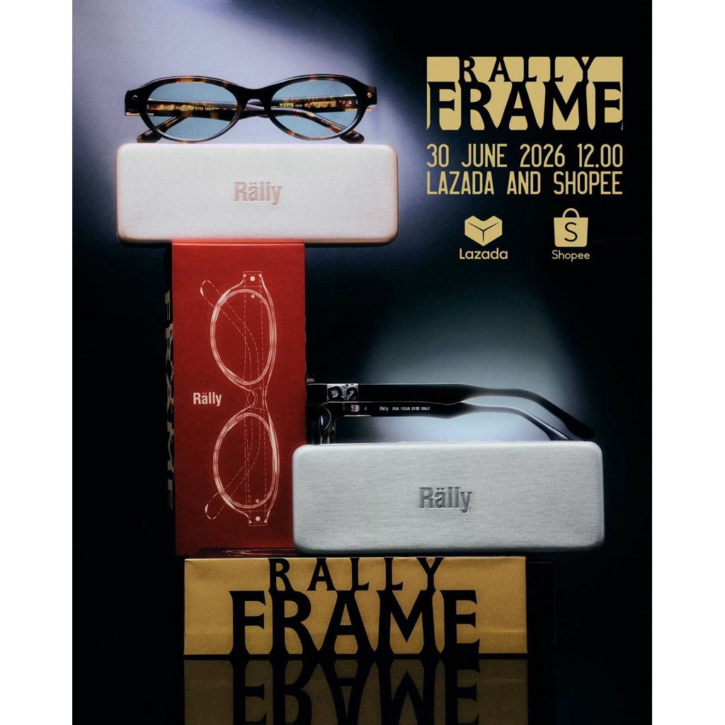 (พร้อมส่ง) Rally Flame : Signet แว่นตากันแดดรุ่นแรกของ Rally ของแท้💯