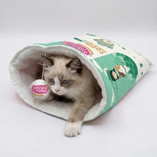 สินค้าแถม SukinaPetto อุโมงค์ของเล่นแมว