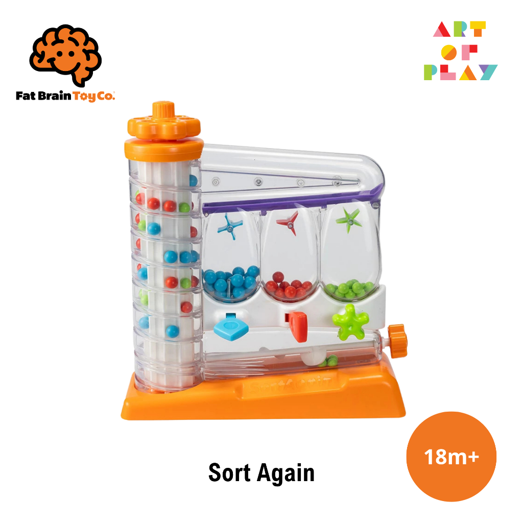 SortAgain - ของเล่นเสริมพัฒนาการแบบใหม่จาก Fat Brain Toys - เหมาะสำหรับอายุ 18 เดือนขึ้นไป