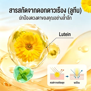 แผ่นมาส์กเย็นตาส์กเย็นตา มาส์กเจลเย็นตา ลดบวมใต้ตา ตาใสสดชื่น มาสก์เจลเย็นสำหรับรอบดวงตา ลดอาการบวมรอบดวงตา ช่วยให้ดวงตา