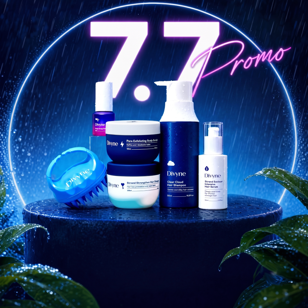 DIVYNE Haircare Promotion Set | เซตผม Limited Edition รวมแฮร์แคร์ ผมร่วง ล็อกอายุเส้นผมให้ดกหนาครบวงจร