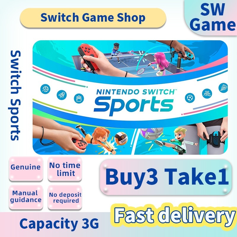 Nintendo Switch Game Nintendo Switch Sports （BUY 3 TAKE 1)