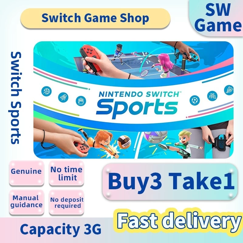 Nintendo Switch Game Nintendo Switch Sports (BUY 3 TAKE 1)