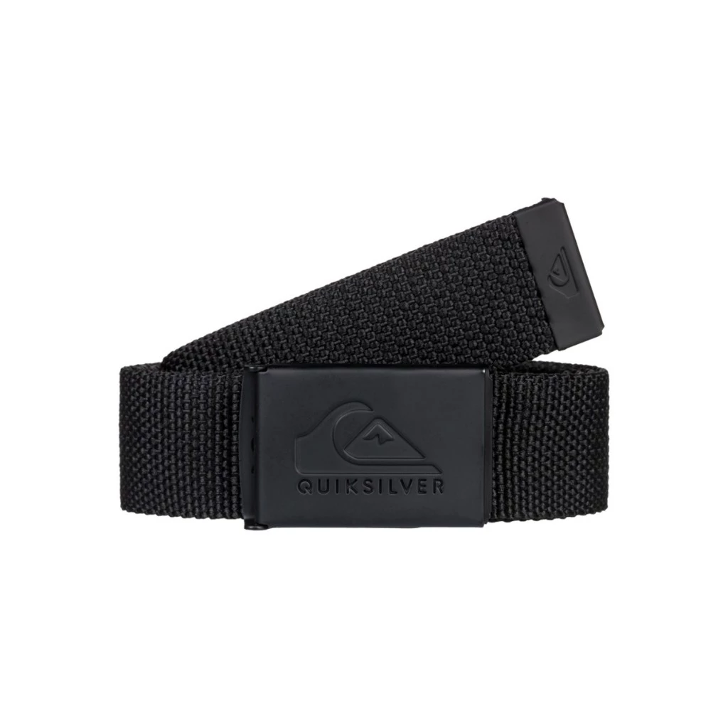 Quiksilver เข็มขัดสำหรับผู้ชาย Mens Principal Schwack Webbing Belt-Black 263 EQYAA03958-KVJ0