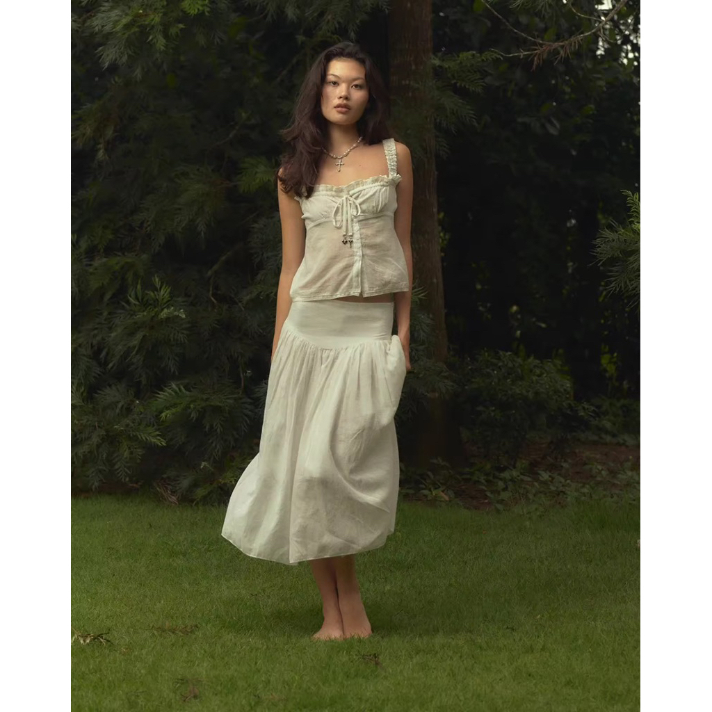 ส่งต่อกระโปรง Ronnie beachtown - Tatiana skirt กระโปรงยาว