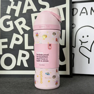Owala Kids FreeSip × zootopia 16oz ขวดสแตนเลสเด็ก กันรั่ว มีหลอดดูด เหมาะเป็นเพื่อนไปโรงเรียน