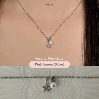 Serena สร้อยคอ - Stainless steel ไม่ลอกไม่ดำ ปรับขนาดได้ | Aria.co