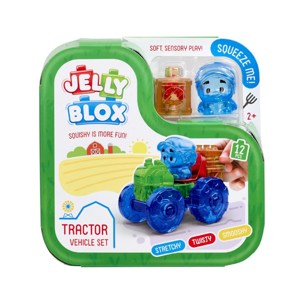 JELLY BLOX TRACTOR VEHICLE SET ชุดของเล่นตัวต่อ