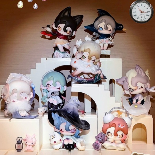 (🛖🗿พร้อมส่งด่วนในไทย) แบบสุ่มโมเดล : MOONIN Fading Childhood Series