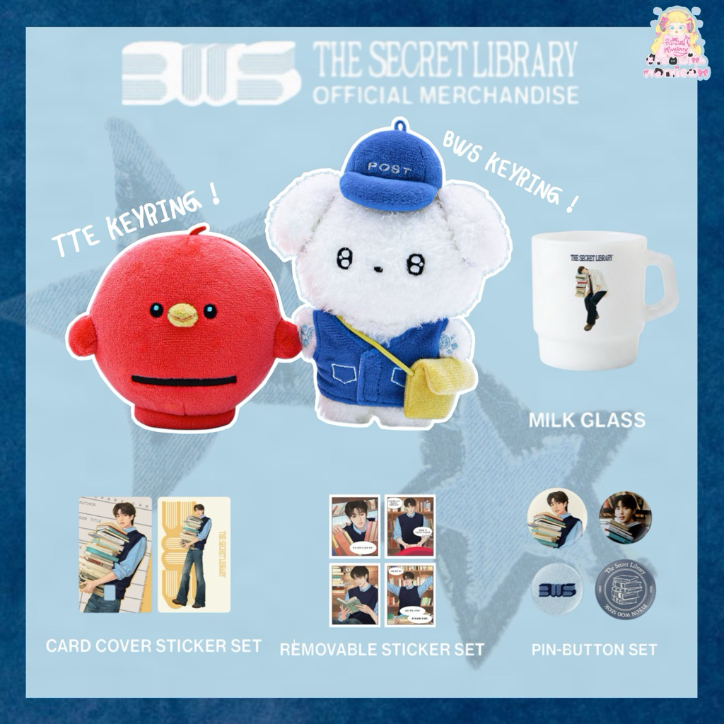 ꒰ pre ꒱ 🛒*◞♡ กู้ดคอน ByeonWooSeok ✭ The Secret Library , MD ONLINE ⋆ﾟ⊹ อูซอก ทงทง