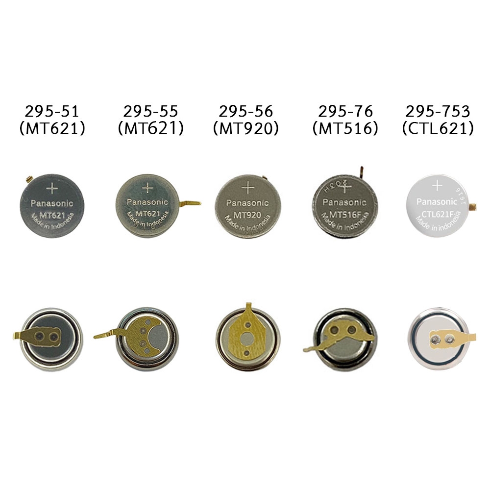 ถ่านนาฬิกา ถ่านชาร์จ Citizen EcoDrive 295-51(MT621),295-56(MT621) ,295-76(MT516),295-55(MT920),295-753(CTL621)