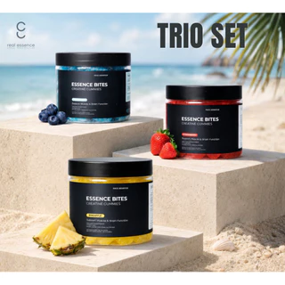 ครีเอทีนกัมมี่ Trio Set สามรสชาติ คุ้มค่า คุ้มราคา